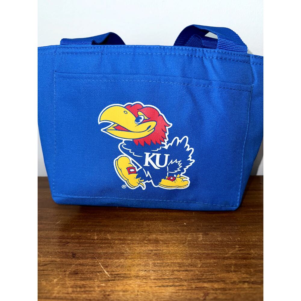 Kansas Jayhawks NCAA Soft Sided Insulated Cooler 9"x9"x4"